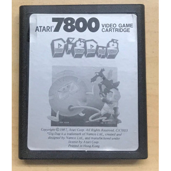 Atari 7800 Dig Dug Cartridge Only ATARI - Atari 7800 Dig Dug (Cartridge Only) ATARI